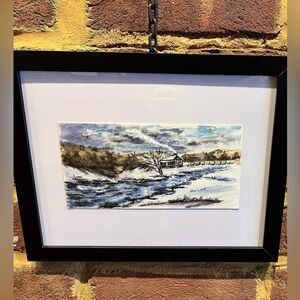 “Early Winter” - Original David June - 4”x8”